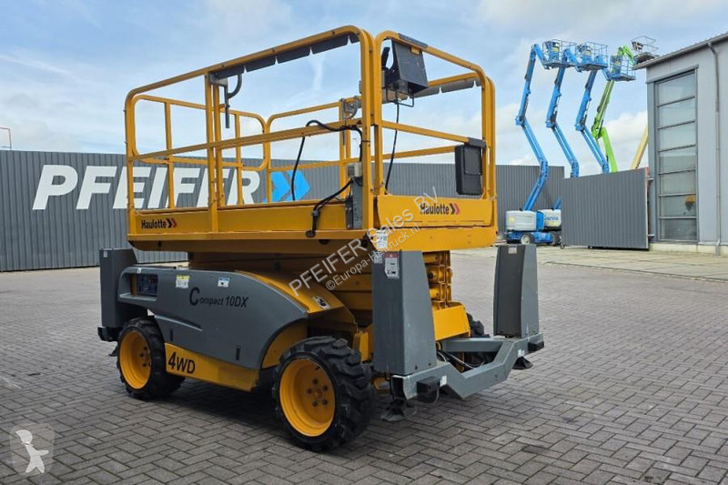 Plataforma Haulotte COMPACT 10DX Diesel, 4x4...
