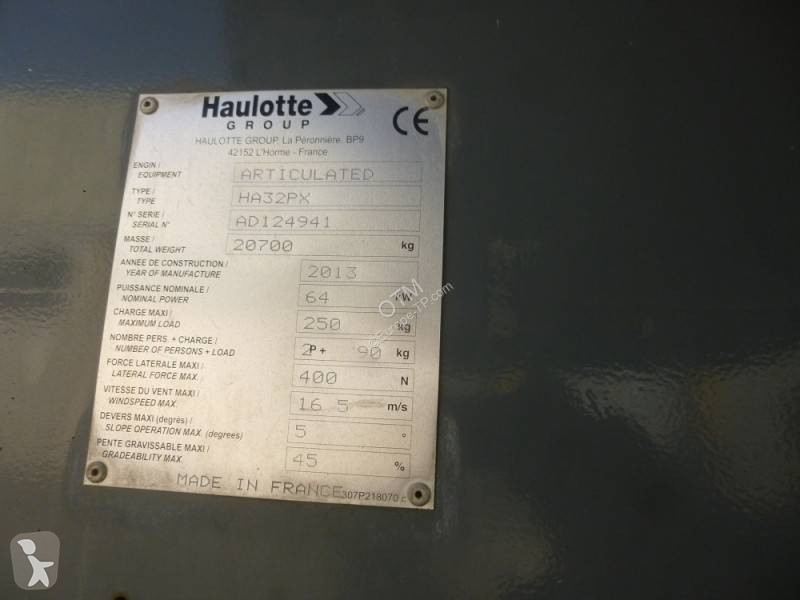 Plataforma elevadora Haulotte