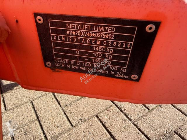 Plataforma elevadora Niftylift 120 TAC