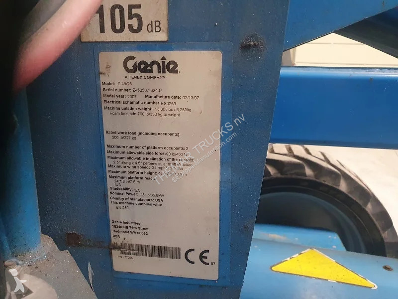 Nacela Genie Z45/25
