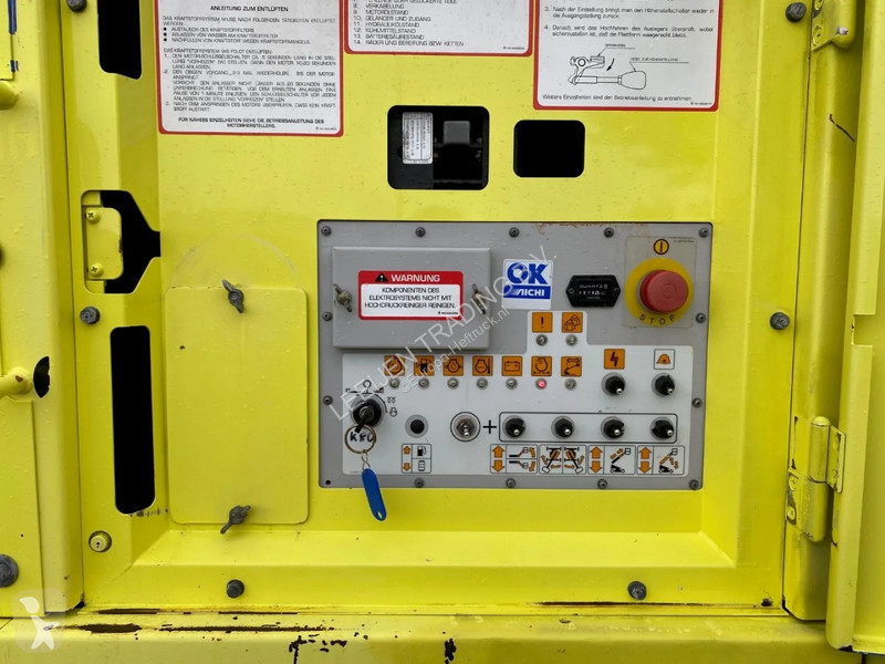 Nacela Aichi SP21AJ telescopic boomlift, 2007...