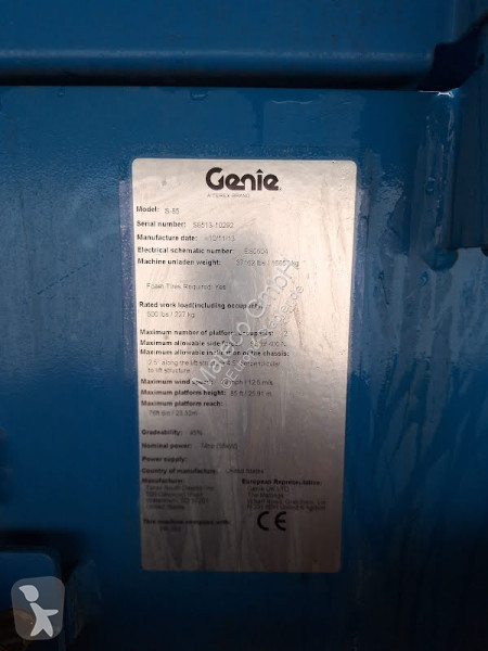 Nacelle Genie S-85