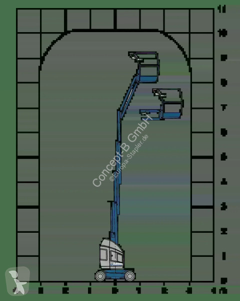 منصة تلسكوبية JLG Toucan 10E-L