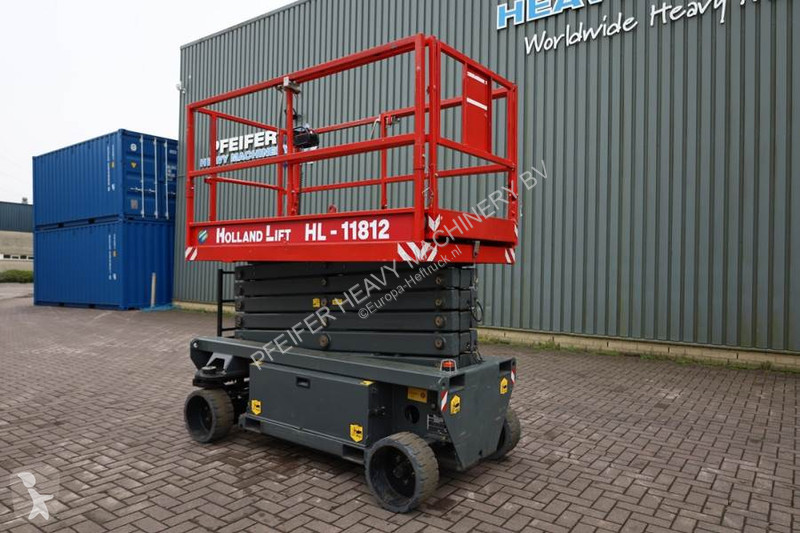 منصة تلسكوبية Hollandlift Ecostar HL-11812...