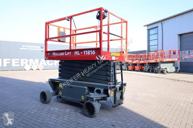 منصة تلسكوبية Hollandlift Ecostar HL-11816...