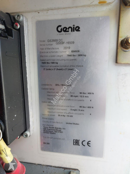 Nacela Genie GS-2669