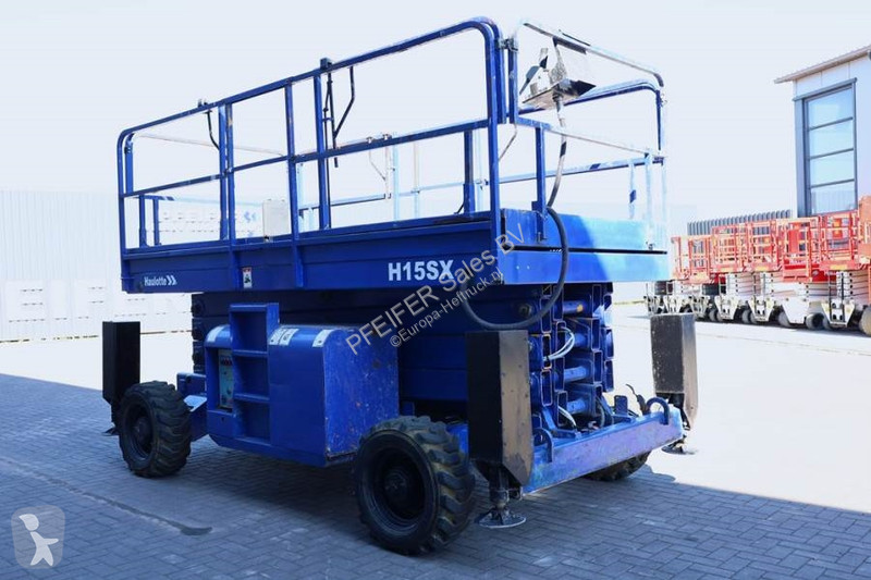 Hoogwerker Haulotte H15SX Diesel, 4x4 Drive 15...