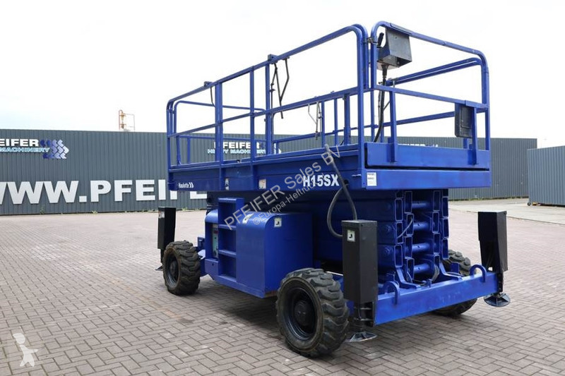 Hoogwerker Haulotte H15SX Diesel, 4x4 Drive 15...