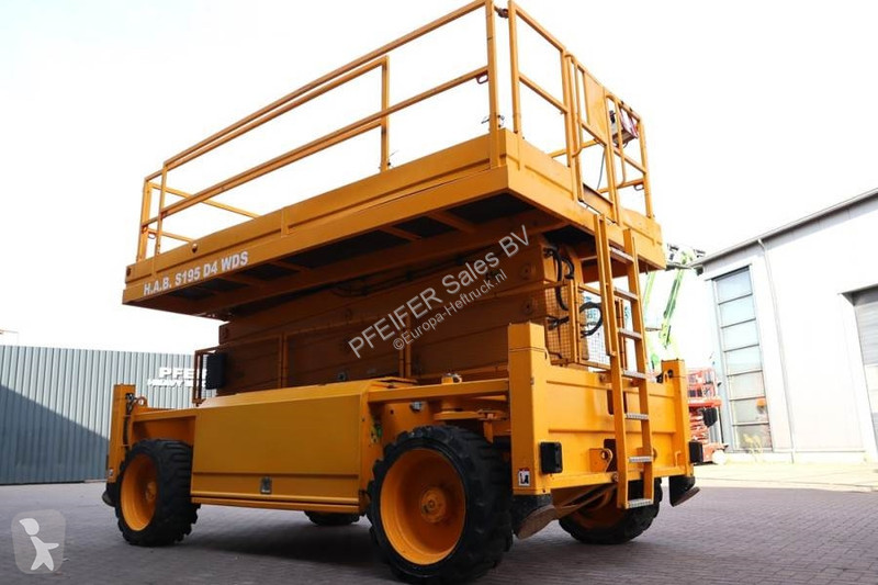 Hoogwerker HAB S195-24 D4WDS Diesel, 4x4 Drive,...