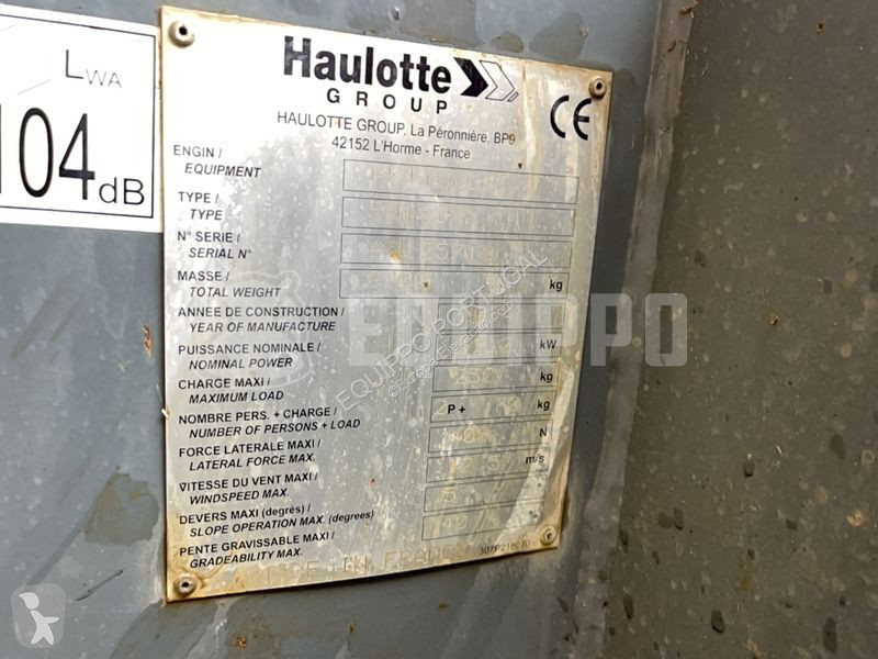 Vysokozdvižná plošina Haulotte Ha 16 Spx (16m)