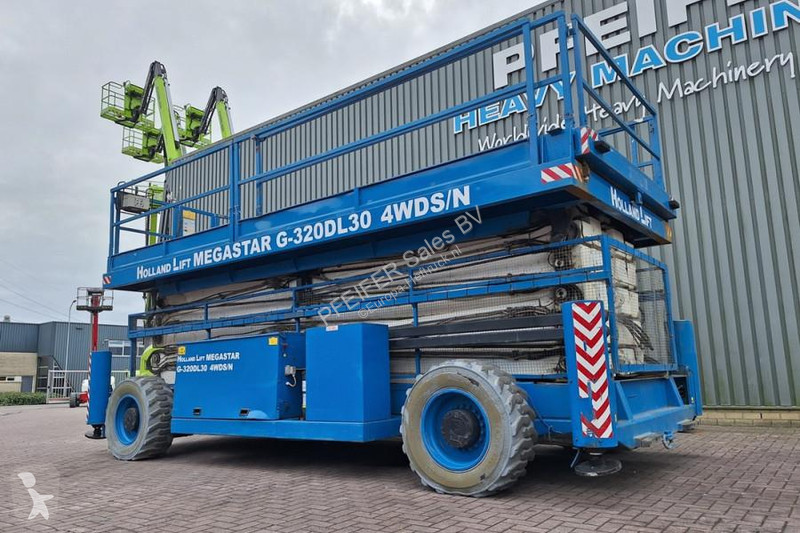 منصة تلسكوبية Hollandlift Megastar G320DL30...