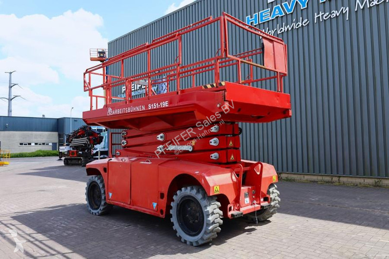 Vysokozdvižná plošina  S151-19E 4x4 Electric,...