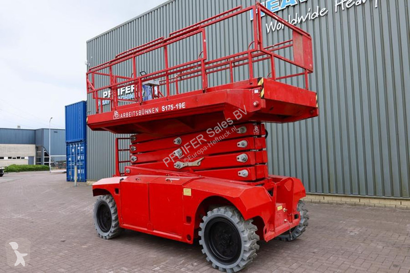 Vysokozdvižná plošina  S175-19E 4x4 Electric,...