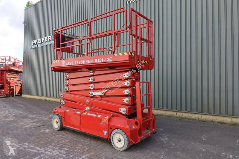منصة تلسكوبية PB LIFT S151-12E Electric, 15m...