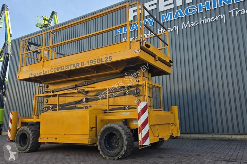 منصة تلسكوبية Hollandlift Combistar B-195DL25...