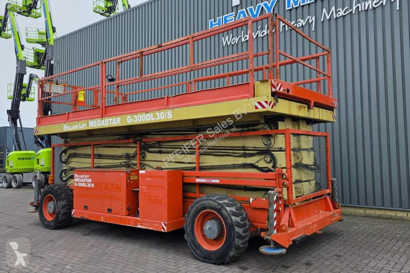 منصة تلسكوبية Hollandlift G-300DL30/S Diesel,...