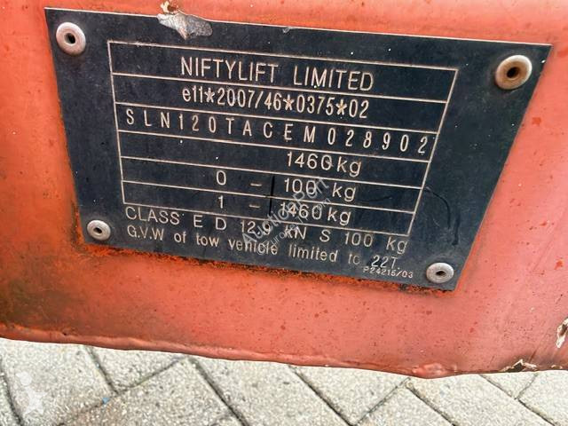 Plataforma Niftylift 120 TAC
