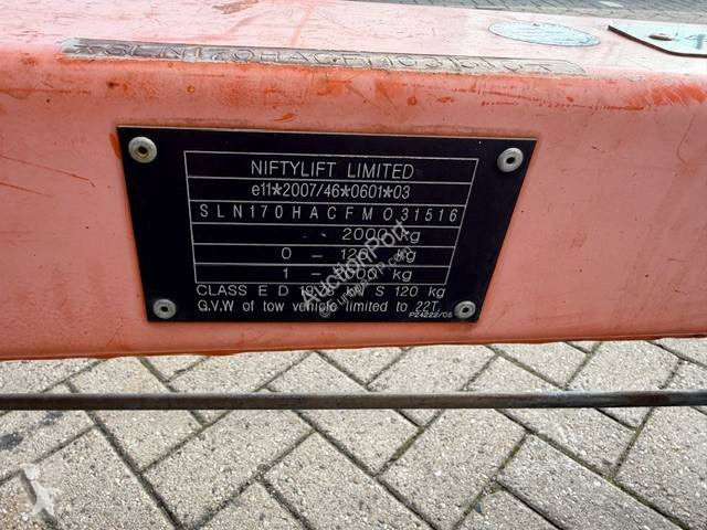 Plataforma Niftylift 170 TAC