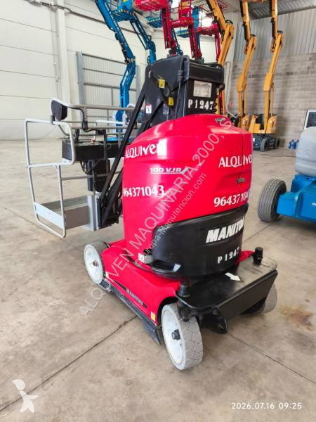 منصة تلسكوبية Manitou Manitou 100 jvr año 2021