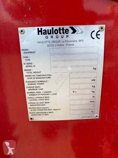 Nacelle Haulotte HA 15 IP