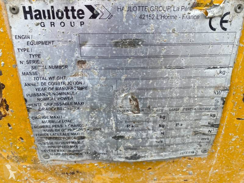 Nacelle Haulotte