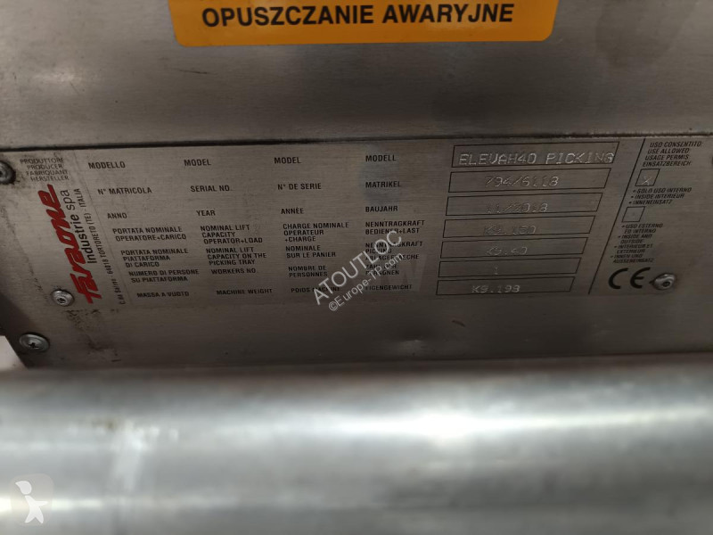 Nacelle Faraone  ELEVAH 40 PICKING