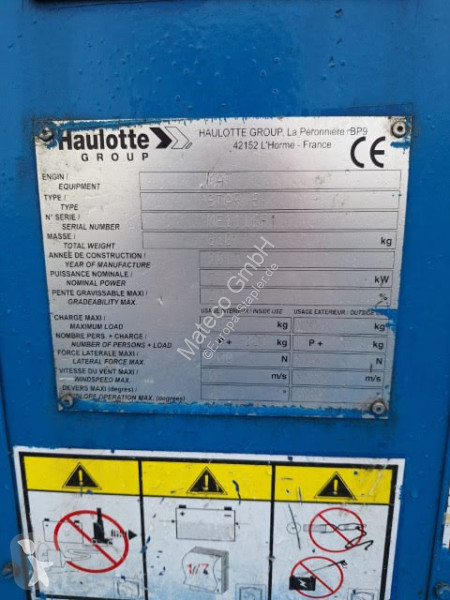 Nacelle Haulotte STAR 6