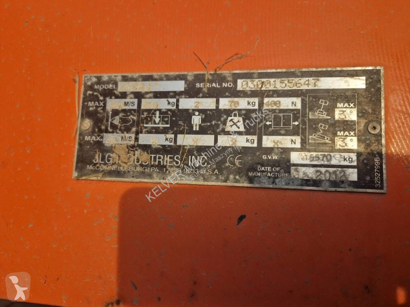 Nacela JLG * wysokosc robocza 26,50 m *