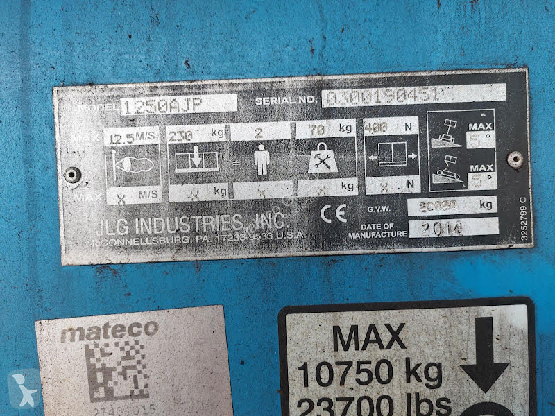 Nacelle JLG
