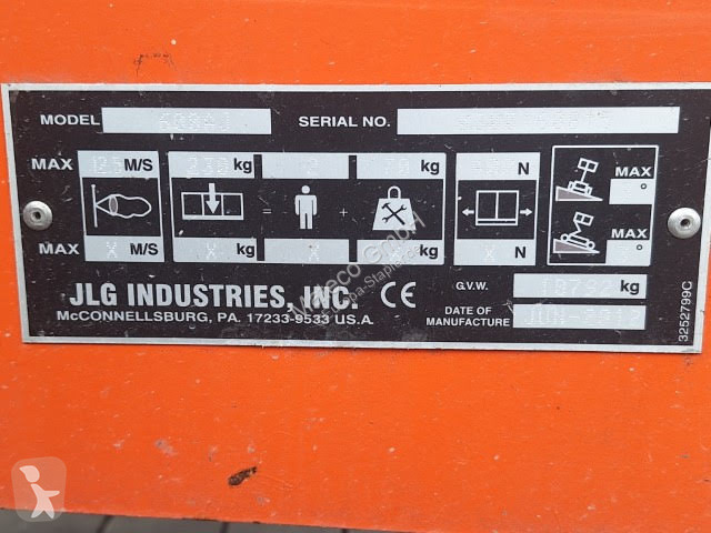 Nacelle JLG