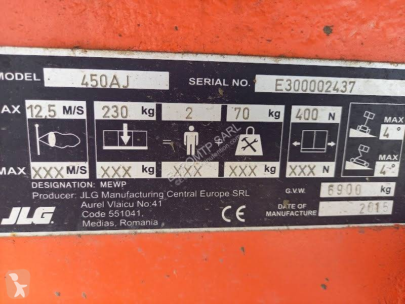 Lift JLG 450AJ SII