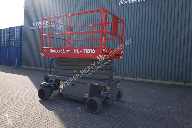 منصة تلسكوبية Hollandlift Ecostar HL-11816...