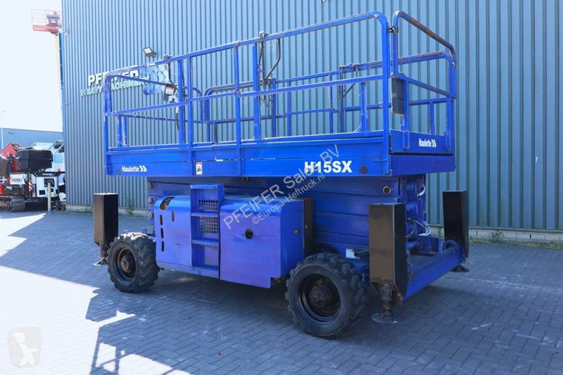 Hoogwerker Haulotte H15SX Diesel, 4x4 Drive 15...
