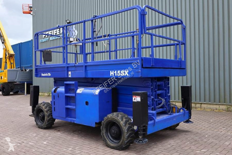 Hoogwerker Haulotte H15SX Diesel, 4x4 Drive 15...