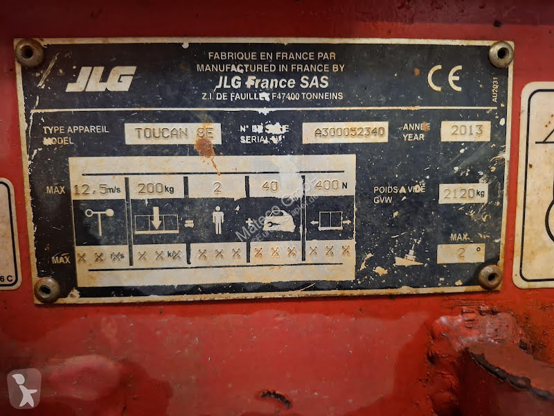 Plataforma JLG TOUCAN 8E