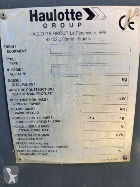 Nacelle Haulotte