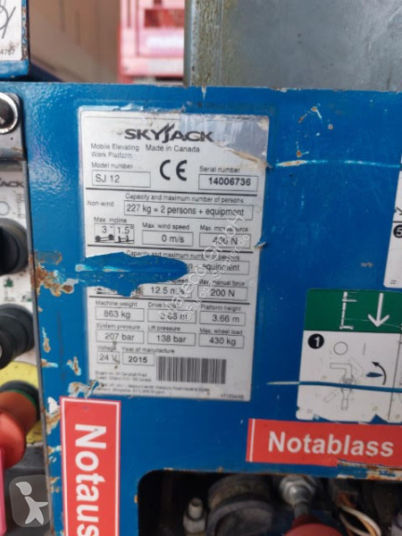 Nacelle Skyjack SJ12