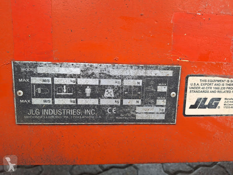 Plataforma elevadora JLG