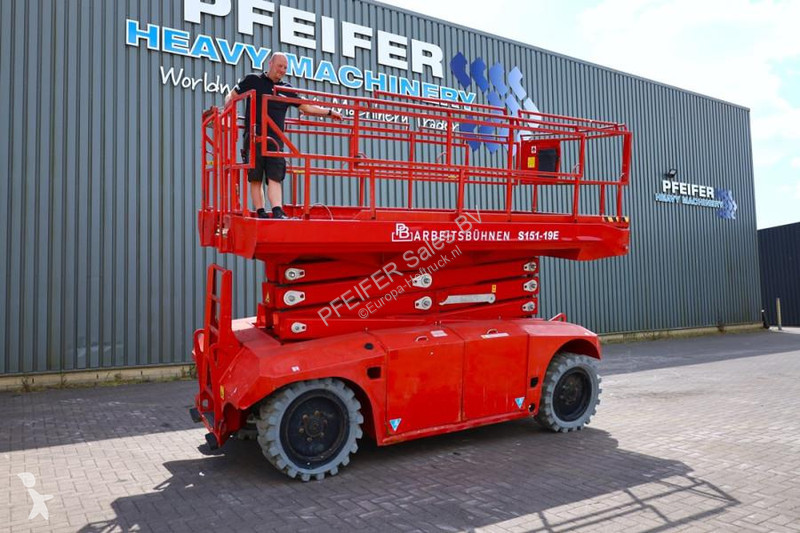 Vysokozdvižná plošina  S151-19E 4x4 Electric,...