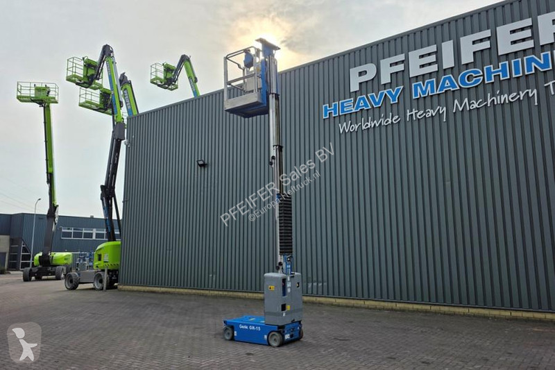 منصة تلسكوبية Genie Electric, Batteries 2024,...