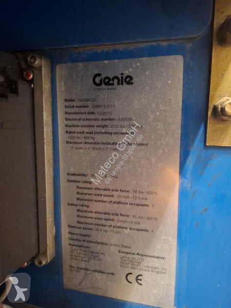 منصة تلسكوبية Genie GS2669 OR