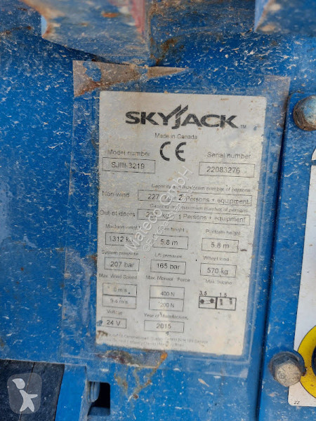 Vysokozdvižná plošina Skyjack SJIII 3219
