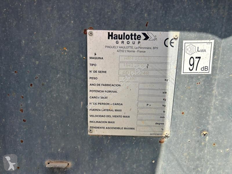 منصة تلسكوبية Haulotte  HA 12 PX
