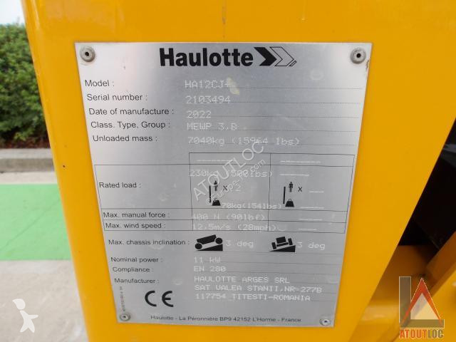 Plataforma elevadora Haulotte