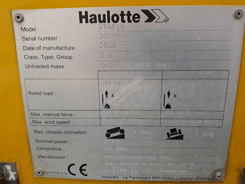 Nacelle Haulotte