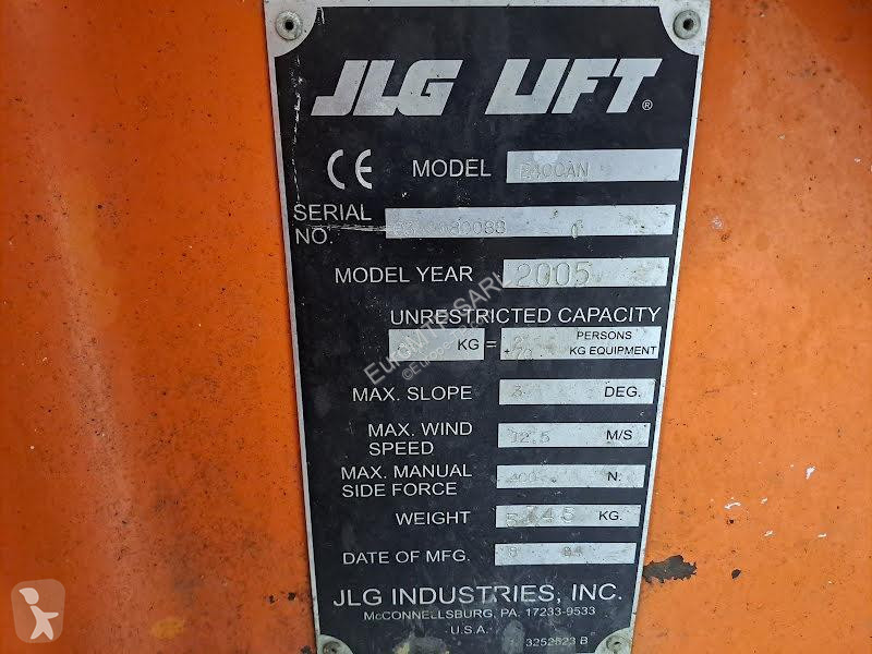Plataforma elevadora JLG