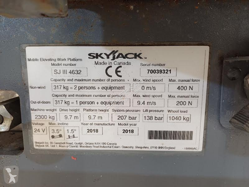 Plataforma elevadora Skyjack  SJIII 4632