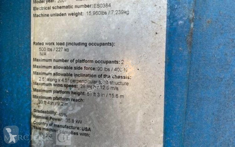 Автовишка Genie nacelle articulee automotrice...
