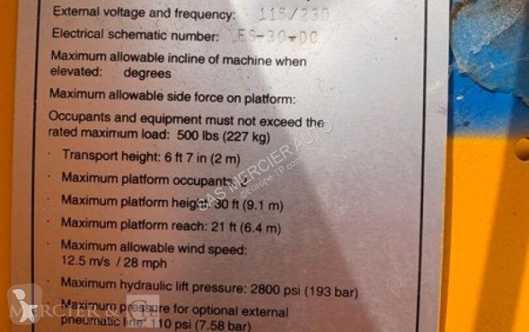 Автовишка Genie nacelle automotrice electrique...