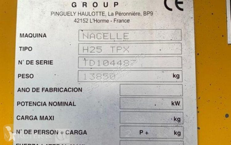 Hoogwerker Haulotte nacelle automotrice a...